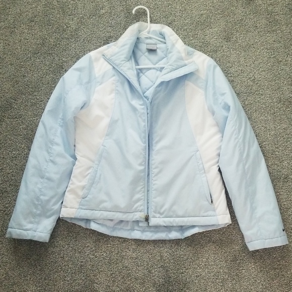 Nike Women's Light Blue Jacket. Size Medium. - Picture 1 of 4